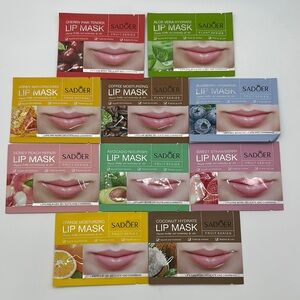 Sadoer 10 piece Fruit Plant Pure Series Lip Mask